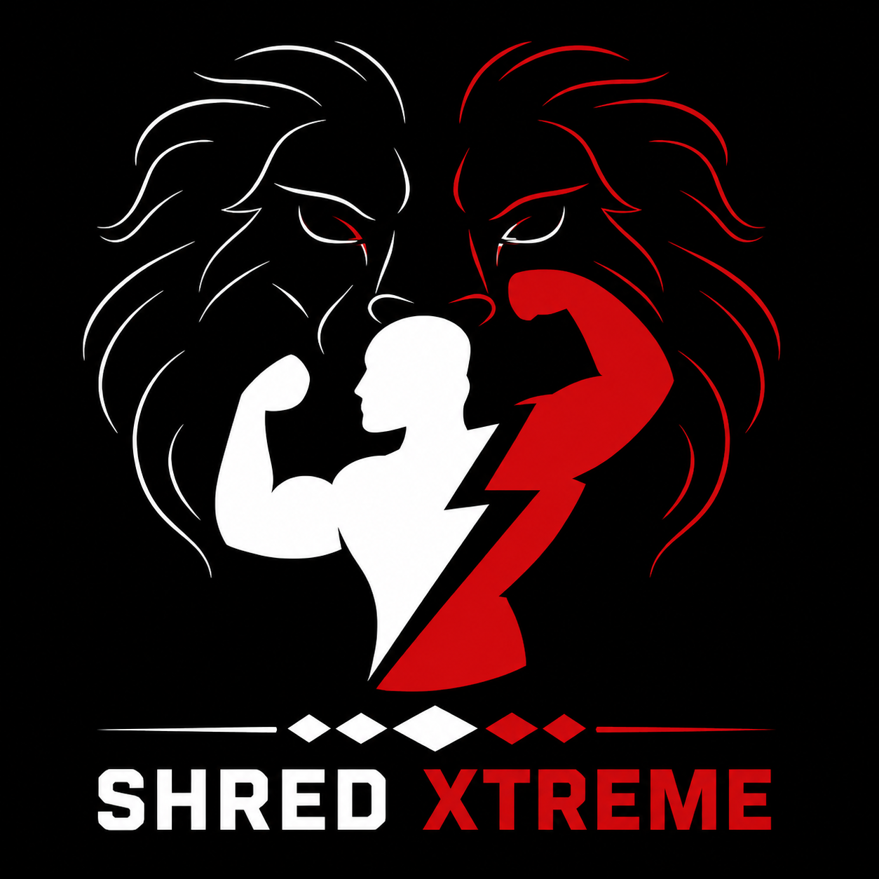 SHRED XTREME — símbolo do leão